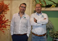 Hier zien we Robert Jan Kolster en rechts de nieuwe sparringspartner van Rico Verhoeven, Wouter de Hollander.
