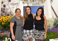 De Israelische dames van Agriver, Sharon Bar, Osnat Havely en Yael Margolin.