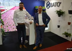 Edwin van Dorst en Gert-Jan Spierings van kuntstofleverancier Bato