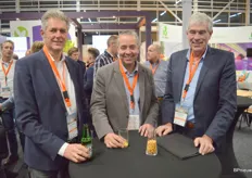 Dave Fennema van Dalsem, Wim Nowé van Alcomij en Theo Straathof van Micothon
