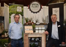 Hier zien we Charles Hartveld van Green sales & Promotions samen met Ruud Ellenkamp van Special Plant Zundert.