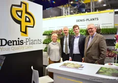 Solange Denis, Bart Sambaer, Luka van Evercooren en Rene Denis van Denis-Plants.