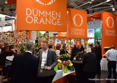 De stand van Dümmen Orange.