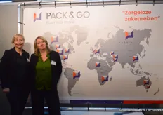 Conny Kleppe en Mandy van Tetering van Pack & Go Business Travel