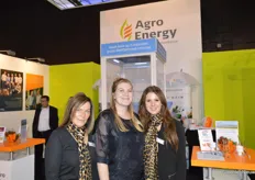 Marjolein de Vries, Ashley Ruis en Eva Wieringa van AgroEnergy