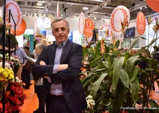 Hugo Noordhoek Hegt of Dümmen Orange. He has become the new CEO of the company as of January 1st, 2020 (succeeding Biense Visser, who retired).